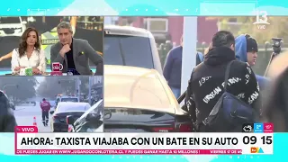 Intensa fiscalización a taxistas en Estación Central | Tu Día | Canal 13