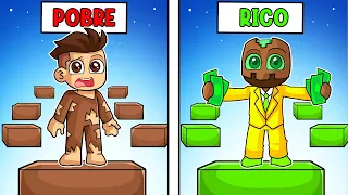 Obby POBRE vs RICO en Roblox!