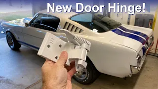 Replacing Door Hinge in a 1966 Fastback