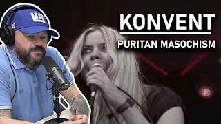 Konvent - Puritan Masochism (Live) REACTION!! | OFFICE BLOKES REACT!!