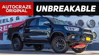 🔨UNBREAKABLE🔨 // Toyota Hilux TRD Build - Fuel Crush Wheels, Toyo Tyres, 2" Lift Kit | AutoCraze