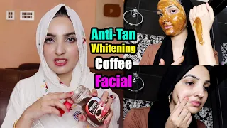 Super Easy Whitening Anti-Tan Coffee Facial at Home