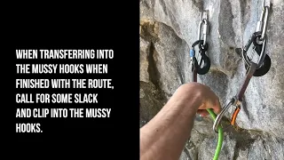 How to: Transition From Climbing Gear to Mussy Hooks