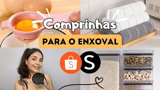 COMPRAS na SHEIN e SHOPEE para o Enxoval De Casa Nova - Lyor, Potes Herméticos, itens de Cozinha… 🤍