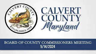 Board of County Commissioners - Regular Meeting - 05/14/2024