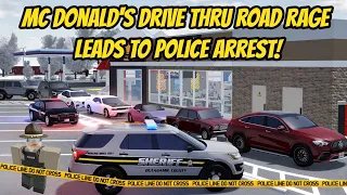 Greenville, Wisc Roblox l Mc Donald's Fast Food Drive Thru ROAD RAGE Roleplay