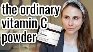 The Ordinary vitamin C  powder review| Dr Dray