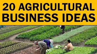 20 Profitable Agricultural Business Ideas to Start Your Own Business