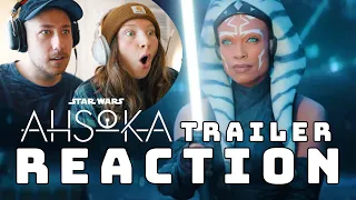 Married Couple REACTION to Ahsoka Trailer!! HEIR TO THE EMPIRE + Rebels! | Star Wars Celebration