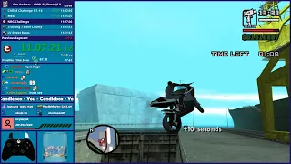 GTA San Andreas 100% Speedrun - SF/Desert/LV - Hugo_One Twitch Stream - 5/15/2020