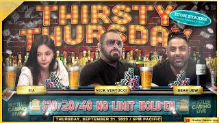 THIRSTY THURSDAY!! Sia, Bear Jew, Nick V, Peter the Rec, Dr. H, Dr. P - Commentary by DGAF