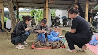 A 17-year-old single mother goes to the forest alone to make a living - ly tu tay