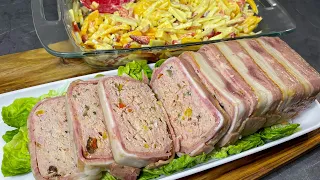 Learn how to prepare the FAMOUS Chicken and meat terrine, DELICIOUS - Seasonal recipes - TERRINE