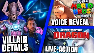 Fantastic Four Villain, Donkey Kong Voice Reveal, Live-Action How To Train Your Dragon & MORE!!