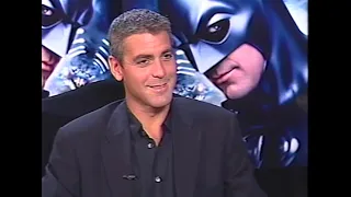 George Clooney interview for Batman & Robin (1997)