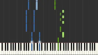 DIE ZIPFELBUBEN - OLIVIA (BEST EASY PIANO)  (Synthesia Piano Tutorial)