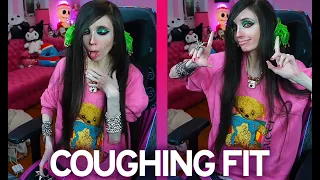 Eugenia Cooney Has Coughing Fit During Stream