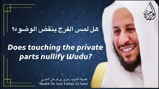 Does touching the private parts nullify Wudu?