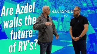 AZDEL lamination plant tour Alliance RV