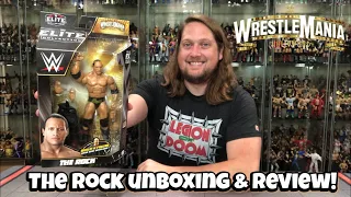 The Rock Wrestlemania Elite Unboxing & Review!