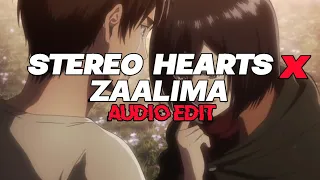 Stereo hearts × zaalima | gym class heroes ft. adam levine, raees [ edit audio ]