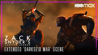 Justice League Snyder Cut (2021) Extended 'Darkseid War' Scene | HBO Max