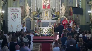 Pierwsza Komunia Święta 19 maja 2024 Parafia Ropczyce Witkowice