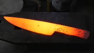 Just Forging A Knife 1 - A Cowboy Campfire Blade