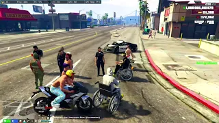 SHE LIKED MY WHEELCHAIR (GTA RP)