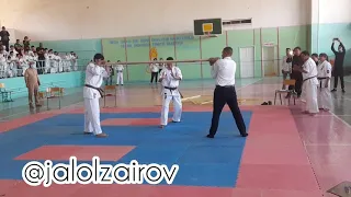 Показательный вступления | Тамешивара Navoi Open Cup-2021 Kyokushin Karate (Jalol Zairov) #kyokushin