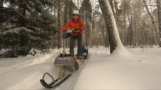 Новогодняя укатка троп