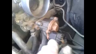 1996 Mitsubishi Colt motor 4g15 twin cam IDLE AIR CONTROL VALVE CLEANING__تنظيف حساس الايدل