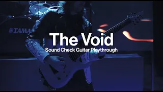 Spiritbox - The Void - (Mike Stringer Sound Check Guitar Playthrough)