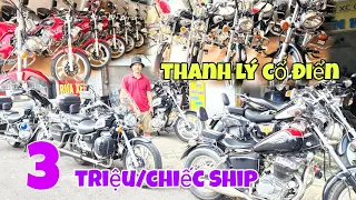 xả gấp kho môtô cổ điển GZ rebel đủ loại thanh lí 3 tr, chiếc ship | Mỹ motor