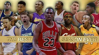 Using Numbers To Find The Greatest Individual Season In NBA History