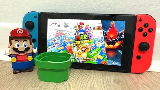 LEGO MARIO ENTERS MY NINTENDO SWITCH!!