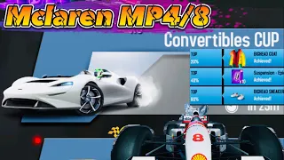 Convertibles Cup 🏆 London 1:29:825 McLaren Mp4-8 🏎 Asphalt 8 🎮