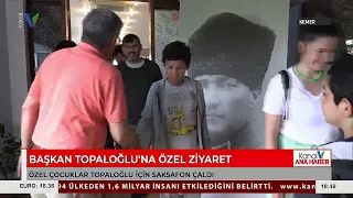 BAŞKAN TOPALOĞLU'NA ÖZEL ZİYARET