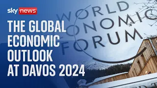 Financial leaders discuss the future of the world's economy at Davos 2024