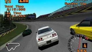 Gran Turismo 1 - High Speed RIng race (epsxe emulator) (HD)