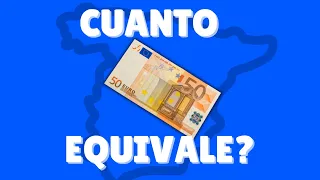 ¿Cuanto son 50 EUROS en pesos COLOMBIANOS 2021?