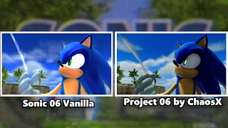 Sonic 06 (Vanilla) vs Project 06 (PC Remake): Cutscene Comparison