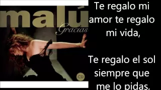 Malu - Blanco Y Negro Letra Lyrics