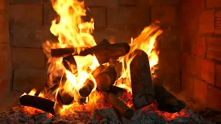 Comforting Fireplace Sounds for Rest & Concentration: No Tunes - Just Crackling Warmth