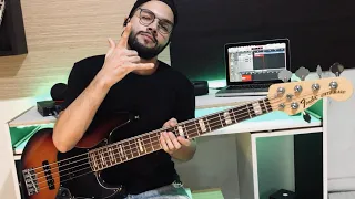 BARÕES DA PISADINHA | FORRÓ NO BAIXO | BASTA VOCÊ ME LIGAR | BASS COVER | MICK BASS