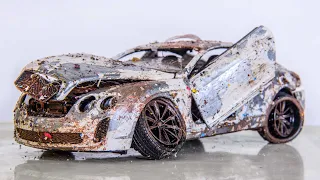 Restoration Abandoned Bentley Continental GT Model Car