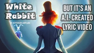 White Rabbit  - But it's an A.I. visual created lyric video