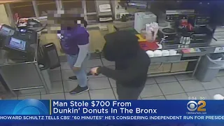 Armed Man Stole $700 From Dunkin' Donuts In The Bronx