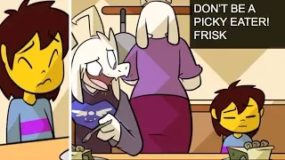 Frisk's a little picky nowadays? (Undertale Comic Dub Compilation)