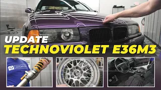 OG E36 M3: A Much Awaited Update! Techno Violet/M-Cross